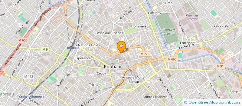 localisation de l'entreprise MONSIEUR YAZID FERDOUZ à ROUBAIX