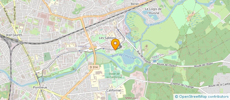 localisation de l'entreprise MONSIEUR YAZID GHADAB  LE MANS