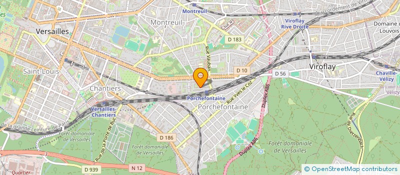 localisation de l'entreprise MONSIEUR YAZID HAKKAR à VERSAILLES