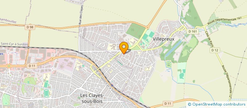 localisation de l'entreprise MONSIEUR YAZID HEMMICHE  VILLEPREUX