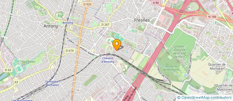 localisation de l'entreprise MONSIEUR YAZID ISSAAD à ANTONY