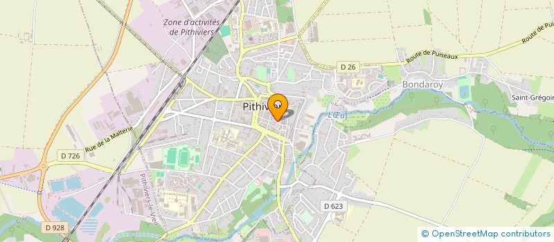 localisation de l'entreprise MONSIEUR YAZID KERROUCHE à PITHIVIERS