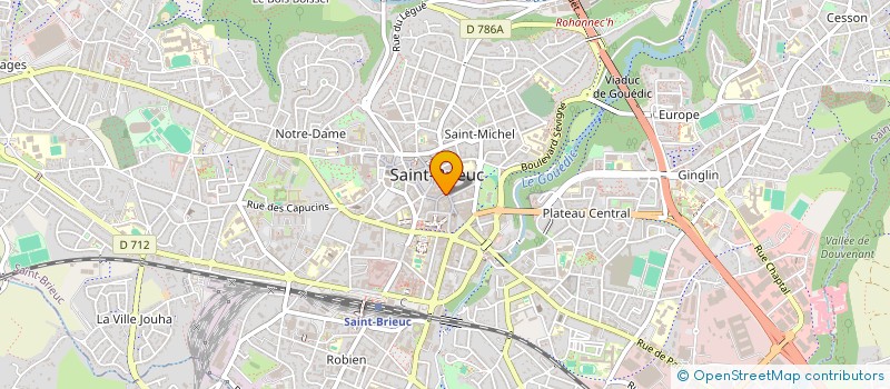 localisation de l'entreprise MONSIEUR YAZID KHELIFATI à SAINT-BRIEUC