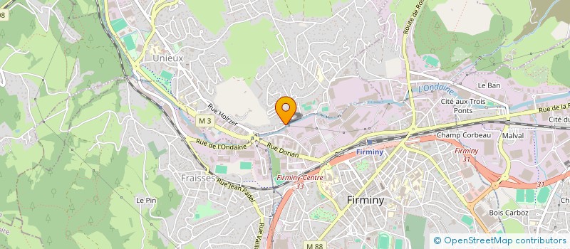 localisation de l'entreprise MONSIEUR YAZID LACHKHAB  UNIEUX