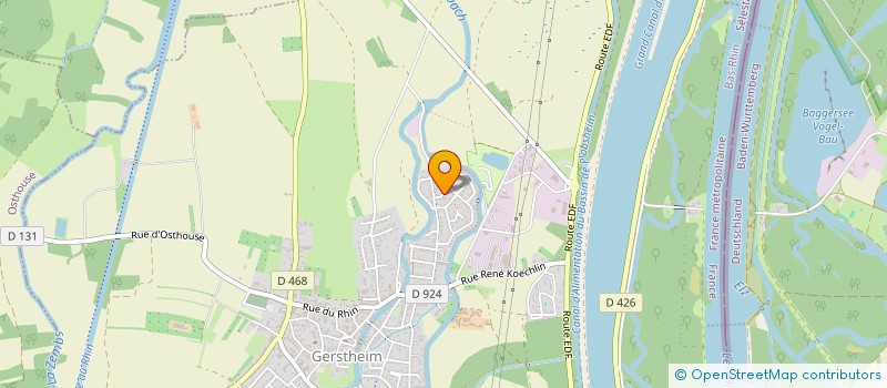 localisation de l'entreprise MONSIEUR YAZID LAKEHAL  GERSTHEIM