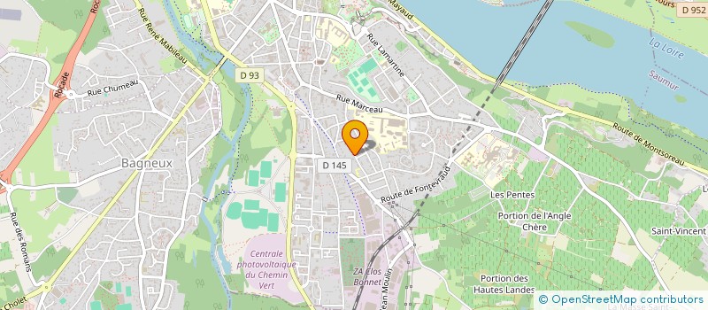 localisation de l'entreprise MONSIEUR YAZID LOUNAS  SAUMUR