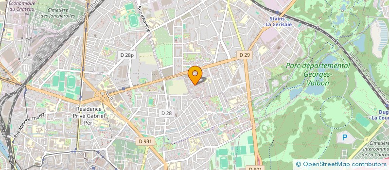 localisation de l'entreprise MONSIEUR YAZID MALLEK à STAINS