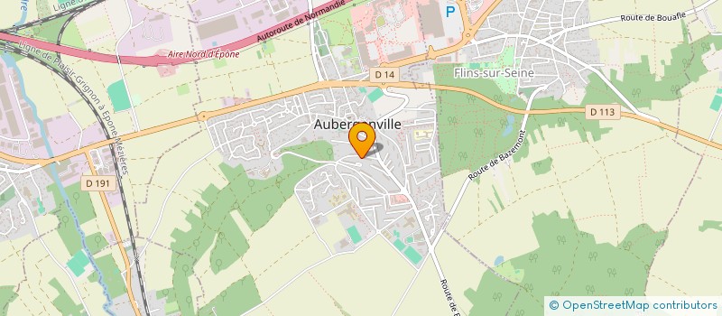 localisation de l'entreprise MONSIEUR YAZID MENDIL  AUBERGENVILLE