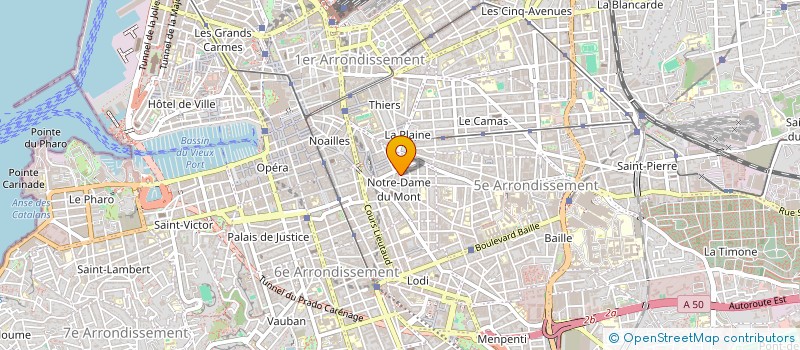 localisation de l'entreprise MONSIEUR YAZID MESSAADI à MARSEILLE