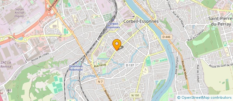 localisation de l'entreprise MONSIEUR YAZID MESSAB à CORBEIL-ESSONNES