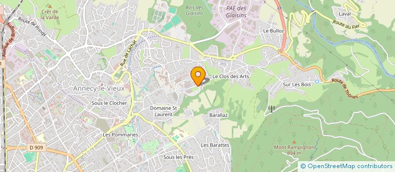localisation de l'entreprise MONSIEUR YAZID MESSEDAA à ANNECY
