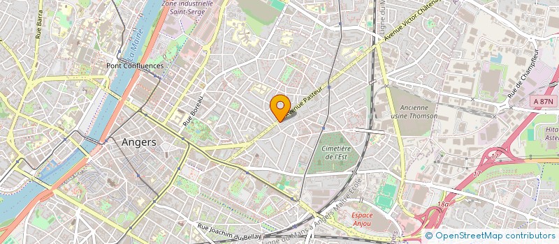 localisation de l'entreprise MONSIEUR YAZID MESTGHANMI à ANGERS