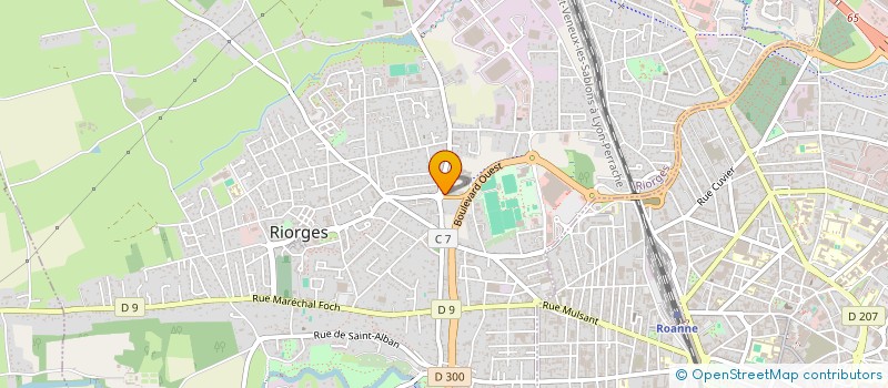 localisation de l'entreprise MONSIEUR YAZID NACEUR à RIORGES