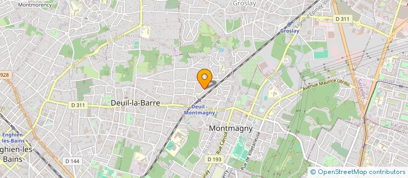 localisation de l'entreprise MONSIEUR YAZID OUADOURI  DEUIL-LA-BARRE