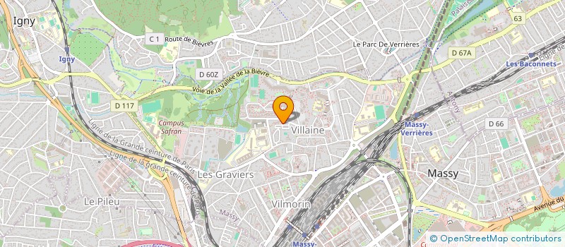 localisation de l'entreprise MONSIEUR YAZID OUENDJEL  MASSY