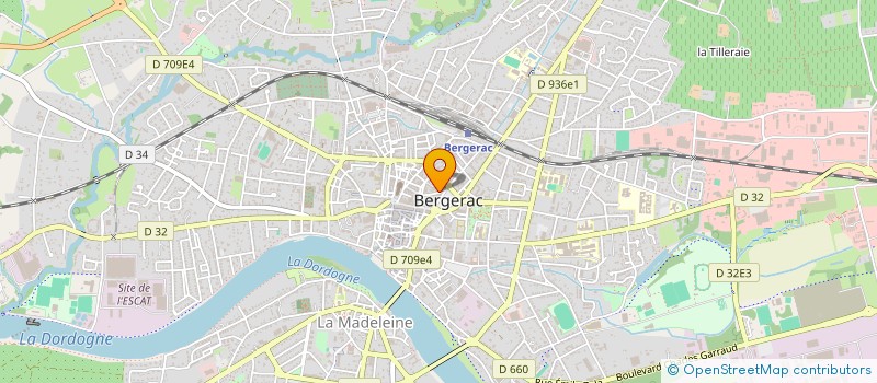 localisation de l'entreprise MONSIEUR YAZID RADILI  BERGERAC