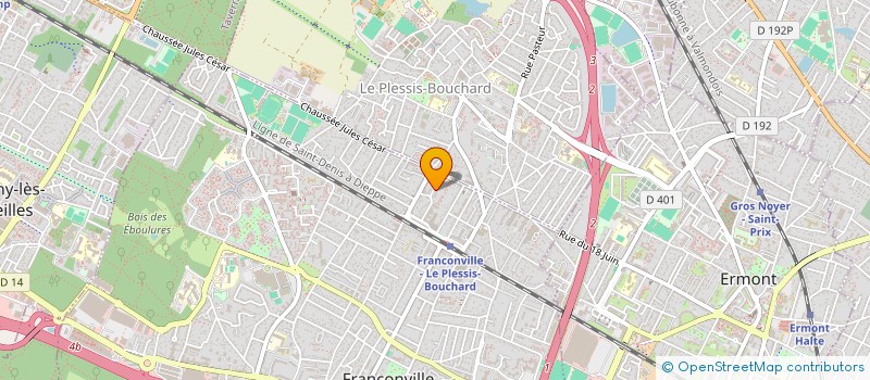 localisation de l'entreprise MONSIEUR YAZID SAIDANI  FRANCONVILLE