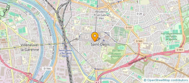 localisation de l'entreprise MONSIEUR YAZID SEFSAF  SAINT-DENIS