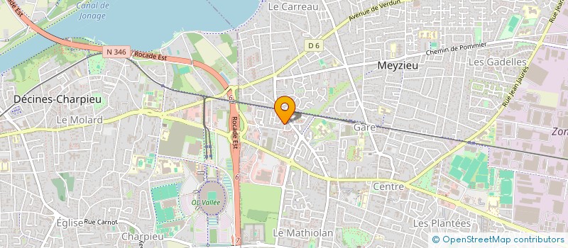 localisation de l'entreprise MONSIEUR YAZID SLIMANI  MEYZIEU