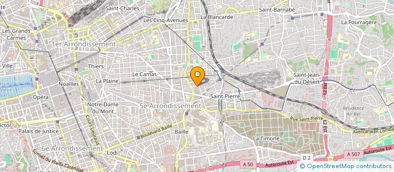 localisation de l'entreprise MONSIEUR YAZID TABET-ZATLA à MARSEILLE