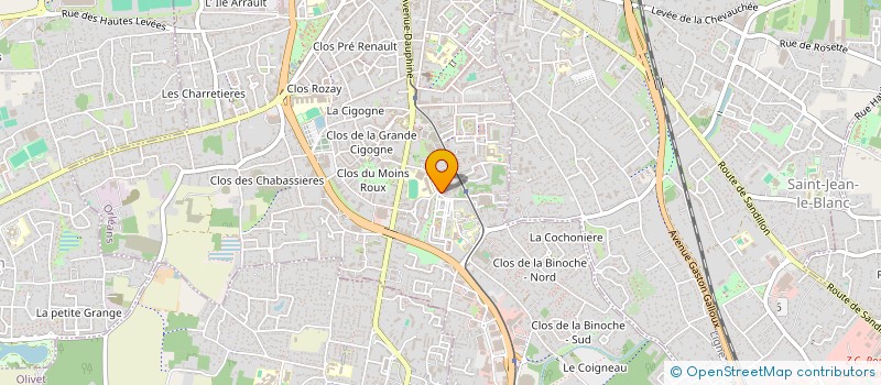 localisation de l'entreprise MONSIEUR YAZID TAFAT  ORLEANS