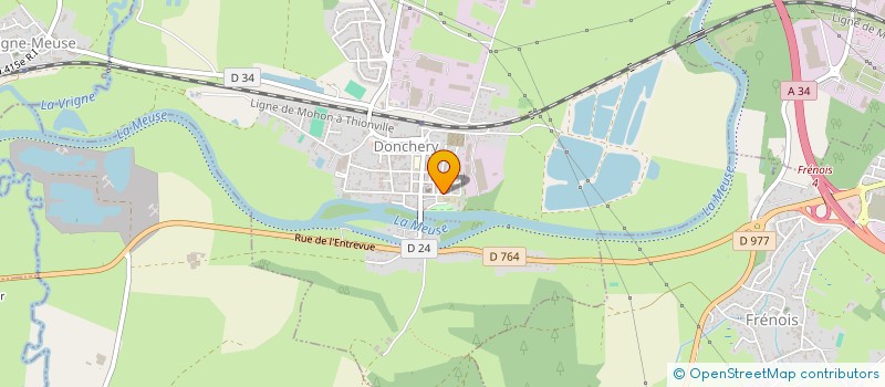 localisation de l'entreprise MONSIEUR YAZID YAHIAOUI  DONCHERY