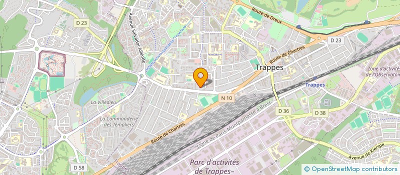 localisation de l'entreprise MONSIEUR YAZID ZAHID à TRAPPES