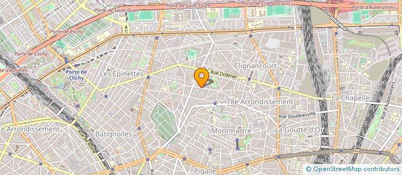 localisation de l'entreprise MONSIEUR YAZID ZEGGAI  PARIS