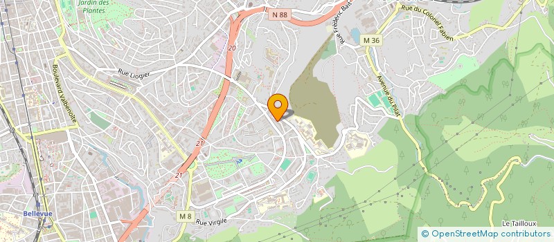 localisation de l'entreprise MONSIEUR YAZID ZEGHMAR  SAINT-ETIENNE