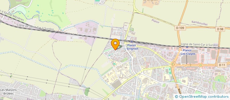 localisation de l'entreprise MONSIEUR YAZID ZENIA  PLAISIR