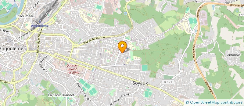 localisation de l'entreprise MONSIEUR YAZIDE LAHRACH  SOYAUX