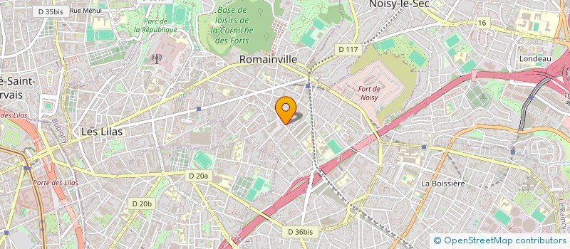 localisation de l'entreprise MONSIEUR YAZIDE OUADAH à ROMAINVILLE