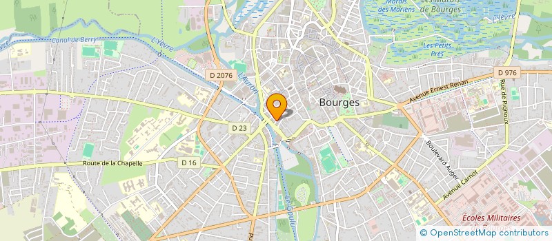 localisation de l'entreprise MONSIEUR YBRAHIM SOUKOUNA  BOURGES