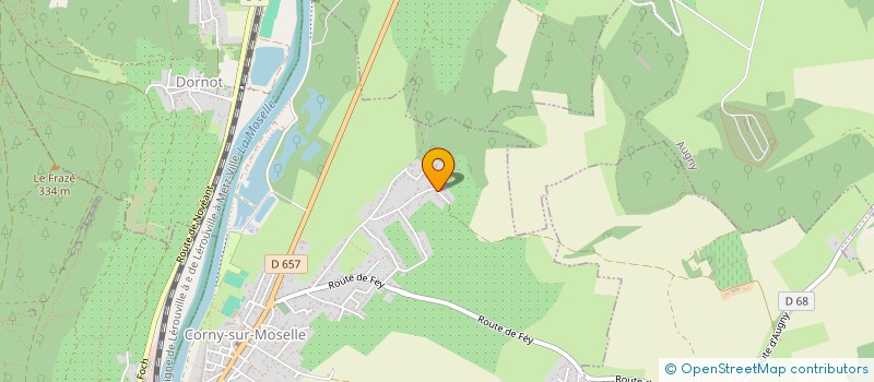 localisation de l'entreprise MONSIEUR YCHEM MEKBEL  CORNY-SUR-MOSELLE