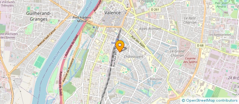 localisation de l'entreprise MONSIEUR YCHEM SALIK  VALENCE