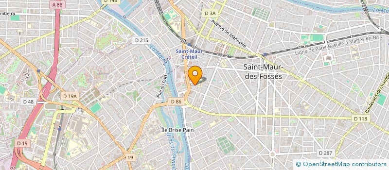 localisation de l'entreprise MONSIEUR YDNEKACHEW TEKOLA à SAINT-MAUR-DES-FOSSES