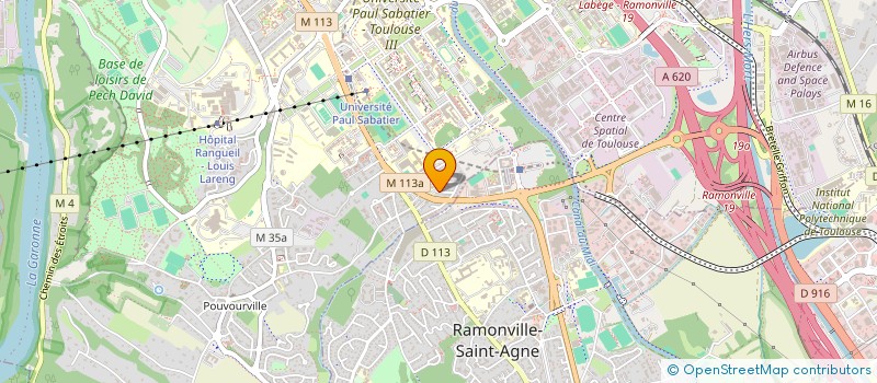 localisation de l'entreprise MONSIEUR YEDERECK GUERRERO  TOULOUSE