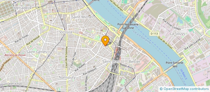 localisation de l'entreprise MONSIEUR YEDES COULIBALY  BORDEAUX