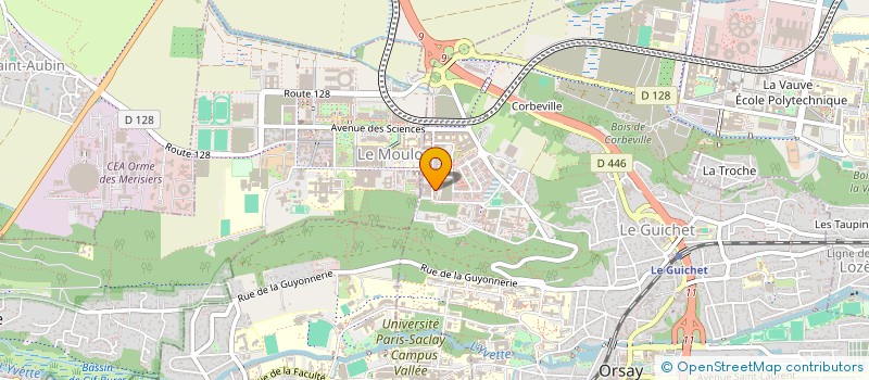 localisation de l'entreprise MONSIEUR YEDIDIA AGNIMO  ORSAY