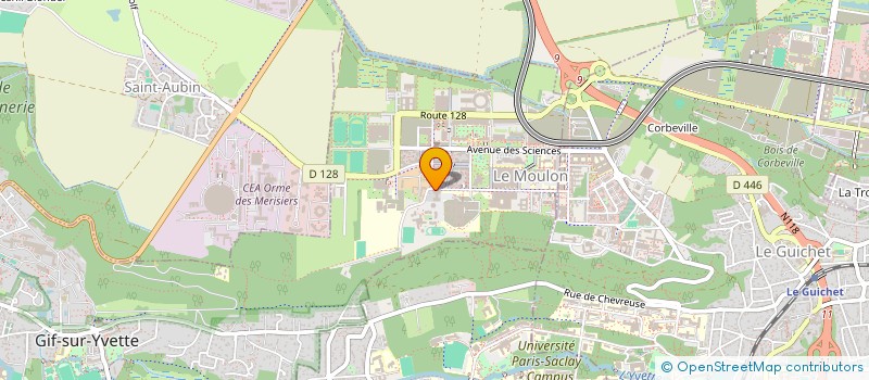 localisation de l'entreprise MONSIEUR YEDIR NIMGHAREN  GIF-SUR-YVETTE