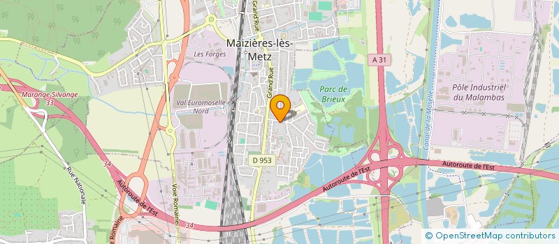 localisation de l'entreprise MONSIEUR YEDYR BEN SAID OU MOUHOU  MAIZIERES-LES-METZ