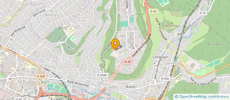 localisation de l'entreprise MONSIEUR YEHAL BATUWATTA  ROUEN