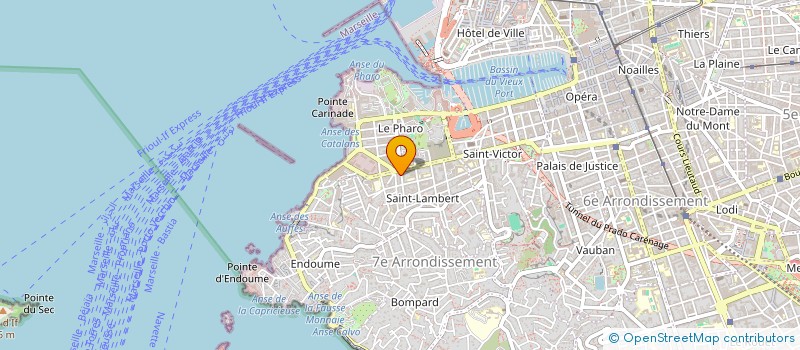 localisation de l'entreprise MONSIEUR YEHOCHOUA SORIA à MARSEILLE