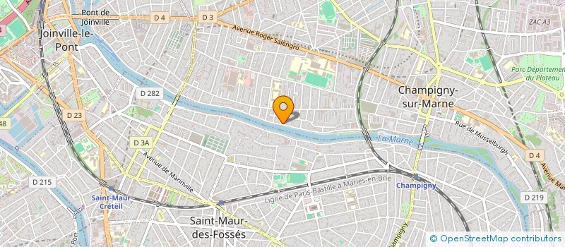 localisation de l'entreprise MONSIEUR YEHORAM ZARKA à CHAMPIGNY-SUR-MARNE