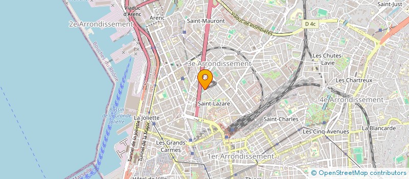 localisation de l'entreprise MONSIEUR YEHYA HAMIMED  MARSEILLE