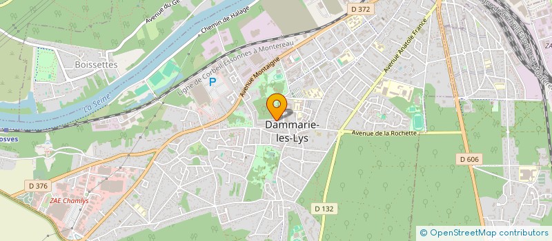 localisation de l'entreprise MONSIEUR YEHYA TAHRAOUI à DAMMARIE-LES-LYS