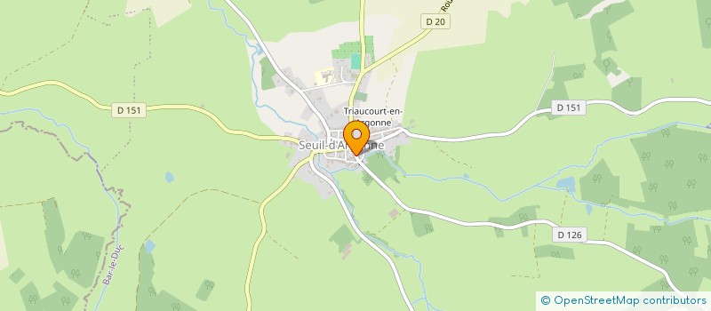 localisation de l'entreprise MONSIEUR YELOIC BOURGUIGNON  SEUIL-D'ARGONNE