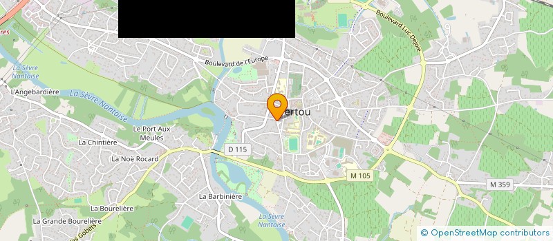 localisation de l'entreprise MONSIEUR YELTAZ PEDRON  VERTOU