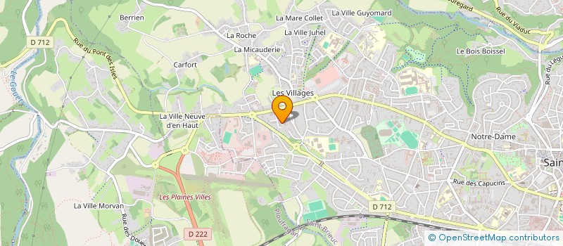 localisation de l'entreprise MONSIEUR YELY MBAYE à SAINT-BRIEUC