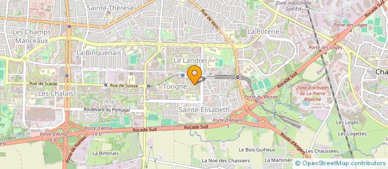 localisation de l'entreprise MONSIEUR YEMANE GEBRESUS  RENNES